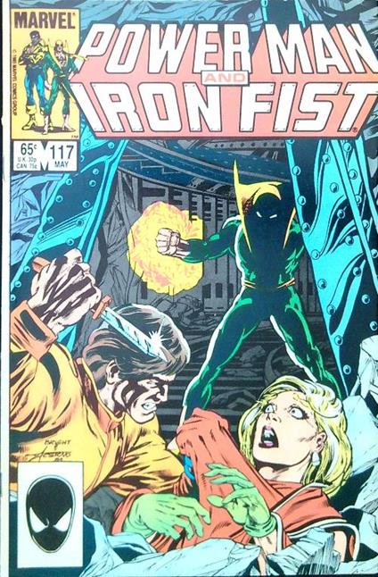 Power Man and Iron Fist No. 117, May 1985 - copertina