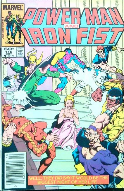 Power Man and Iron Fist No. 110, October 1984 - copertina