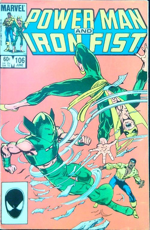 Power Man and Iron Fist No. 106, June 1984 - copertina