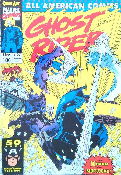 Ghost Rider N. 27/Novembre 1991 - copertina