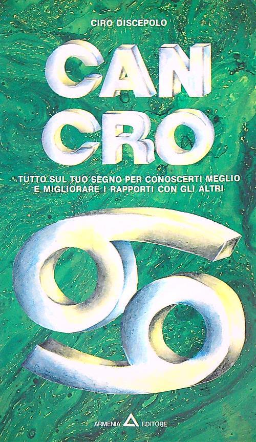 Cancro - Ciro Discepolo - copertina