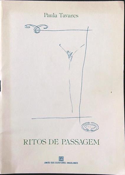 Ritos de passagem - Paula Tavares - copertina