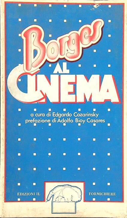 Borges al cinema - Edgardo Cozarinsky - copertina