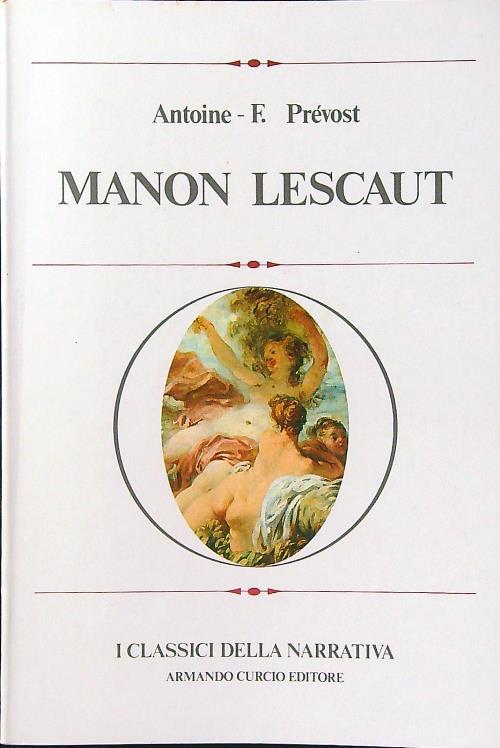 Manon Lescaut - Antoine F. Prevost - copertina