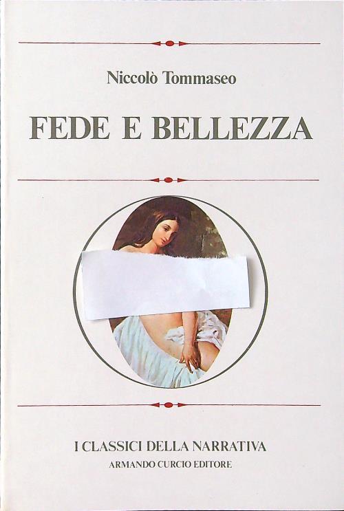 Fede e bellezza - Niccolo' Tommaseo - copertina