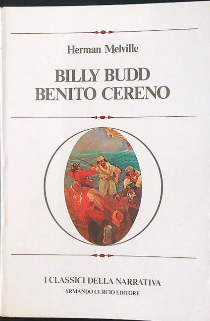 Billy Budd - Benito Cereno - La veranda - Herman Melville - copertina