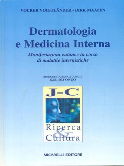 Dermatologia e medicina interna - Volker Voigtlander - copertina