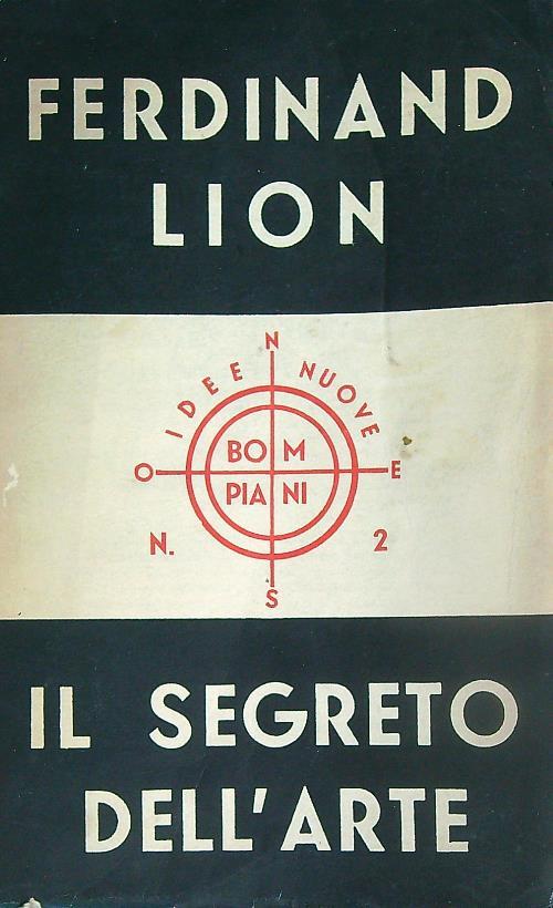 Il segreto dell'arte - Ferdinand Lion - copertina