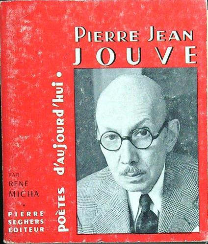 Pierre Jean Jouve - Renè Micha - copertina