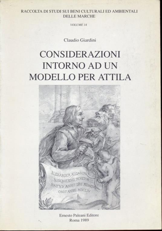 Considerazioni intorno ad un modello per Attila - Claudio Giardini - copertina