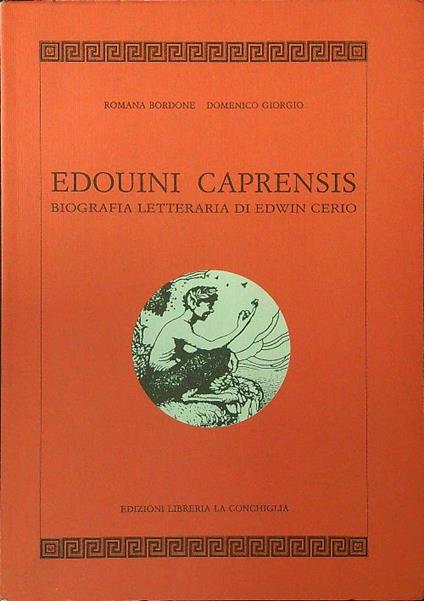 Edouini Caprensis - Romana Bordone - copertina