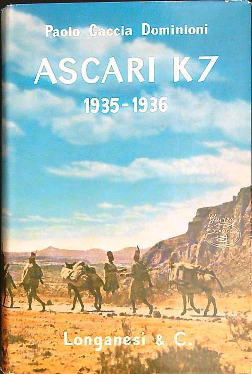 Ascari K7 1935-1936 - Paolo Caccia Dominioni - copertina