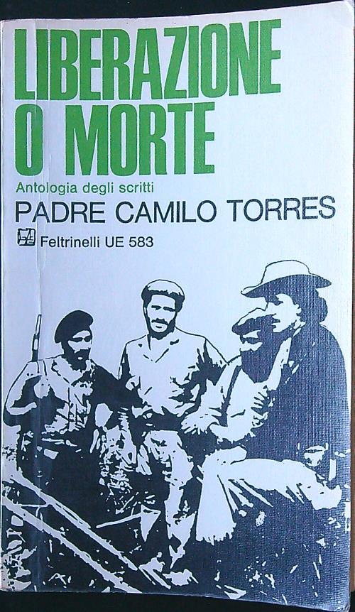 Liberazione o morte - Camilo Torres - copertina