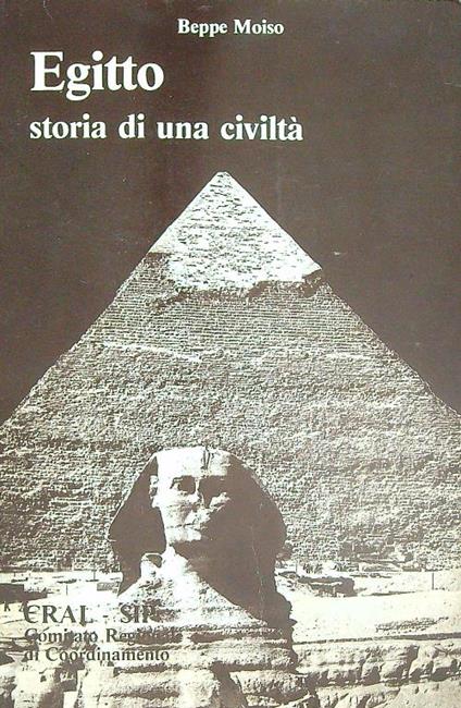 Egitto storia di una civiltà - Beppe Moiso - copertina