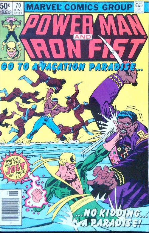 Power Man and Iron Fist No. 70, June 1981 - copertina