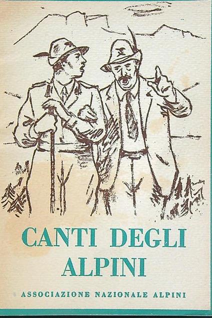 Canti degli alpini - copertina