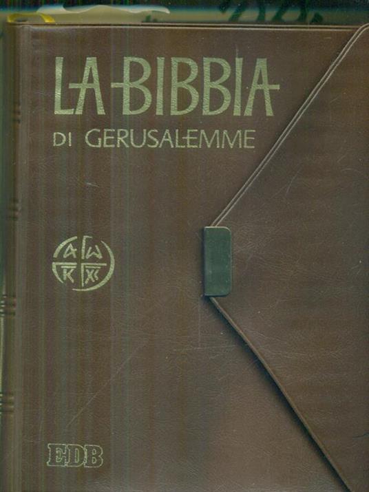 La Bibbia di Gerusalemme - copertina