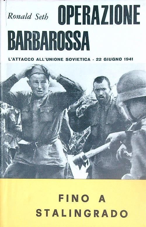 Operazione Barbarossa - Ronald Seth - copertina