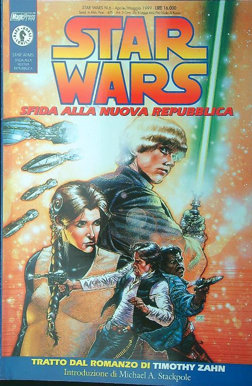 Star Wars: sfida alla nuova Repubblica - copertina