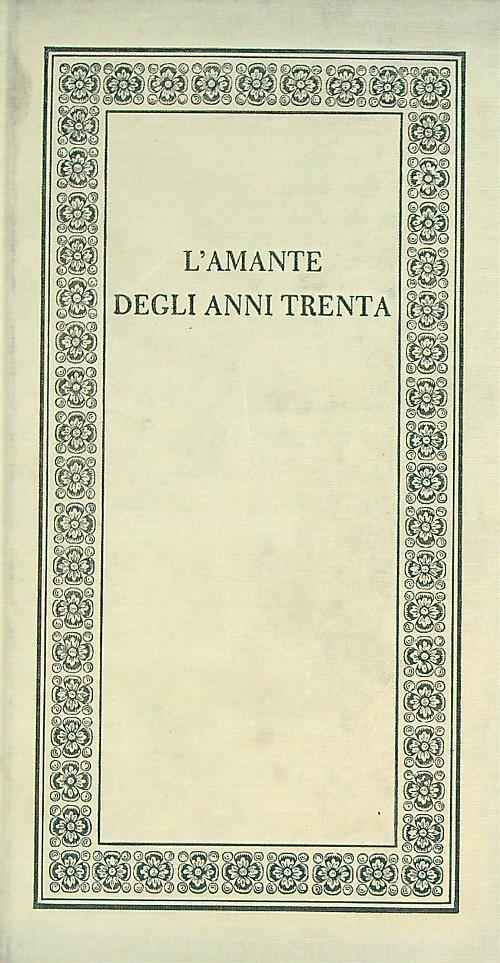 L' amante degli anni Trenta - Mae West - copertina