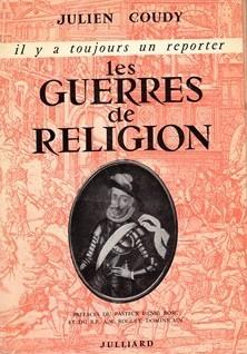 Les guerres de religion - Julien Coudy - copertina