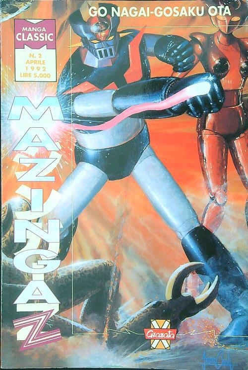 Mazinga Z n. 2/aprile 1992 - Nagai - copertina