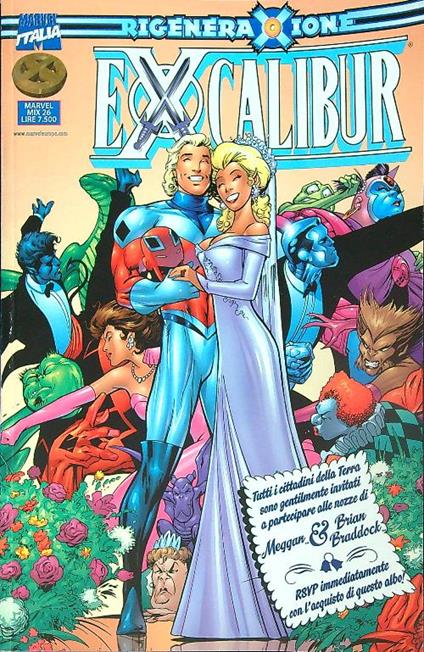 Marvel Mix 26 Excalibur - copertina