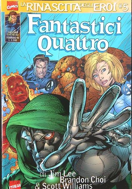 Fantastici Quattro: il ritorno degli eroi n. 5/febbraio 1998 - copertina