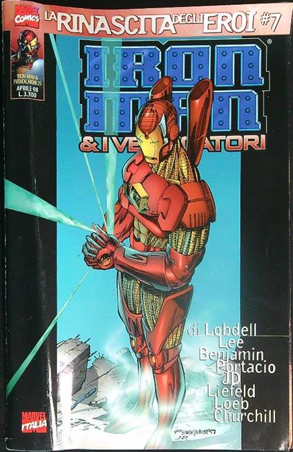 Iron Man e i Vendicatori 25/ Aprile 98 - copertina