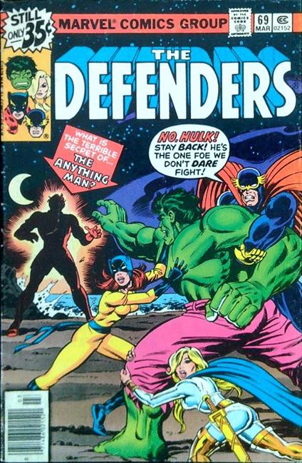 The defenders N. 69/March 1979 - copertina