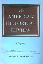 The  American historical review Vol LXXII, n. 4 / July 1967