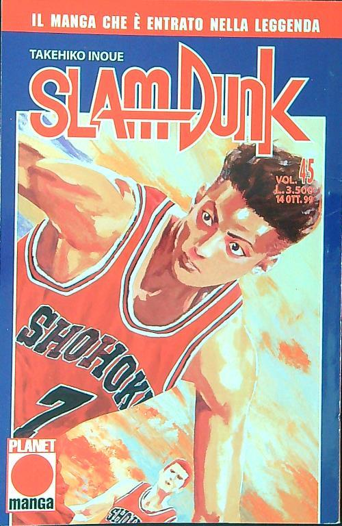 Slam Dunk 45 - Takehiko Inoue - copertina
