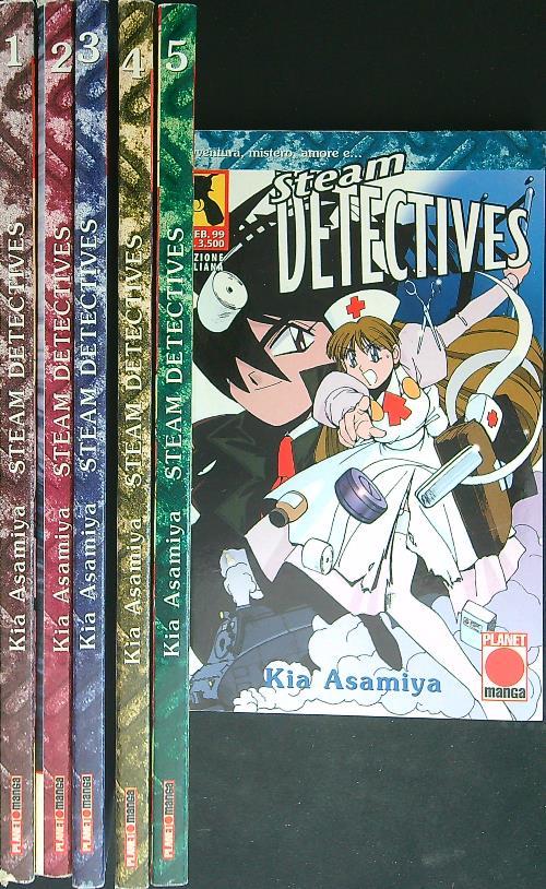Steam Detectives 1-2-3-4-5-6 - Kia Asamiya - copertina