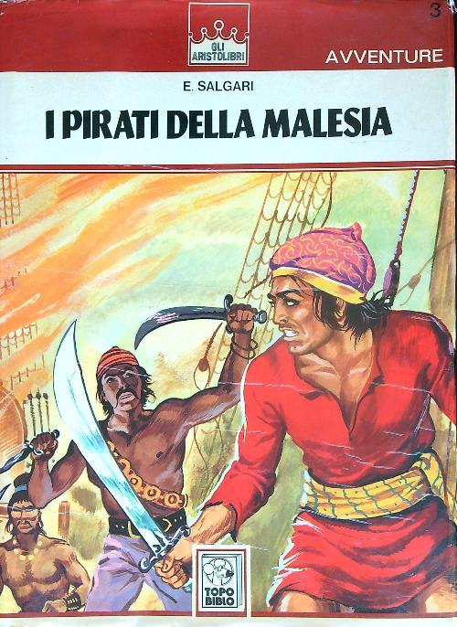 I Pirati della Malesia - E. Salgari - copertina