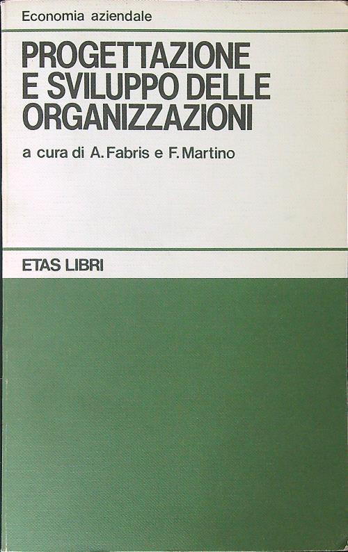 Progettazione e sviluppo delle organizzazioni - A. Fabris - copertina