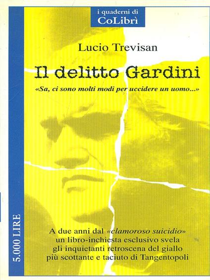 Il delitto Gardini - Lucio Trevisan - copertina