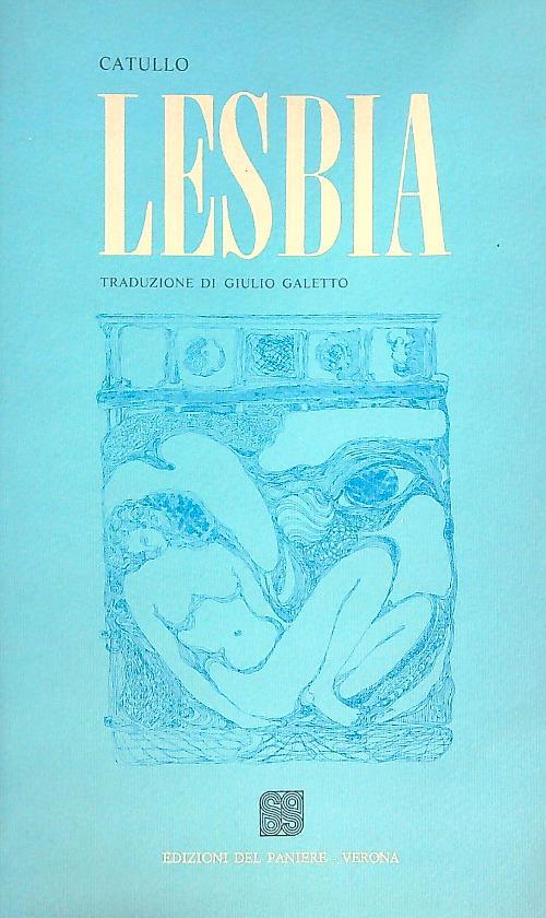 I Canti di Lesbia - Catullo - copertina