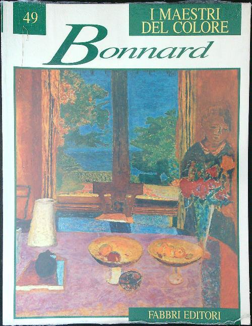 I  maestri del colore 49 Bonnard - copertina