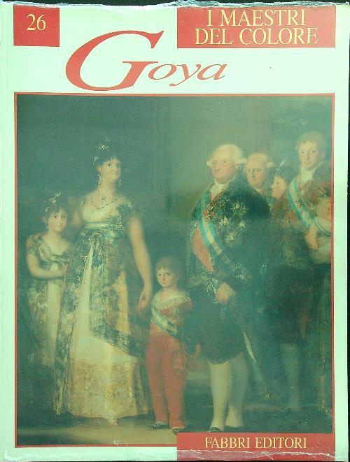 Goya - copertina