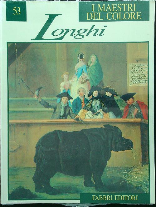 Longhi - copertina