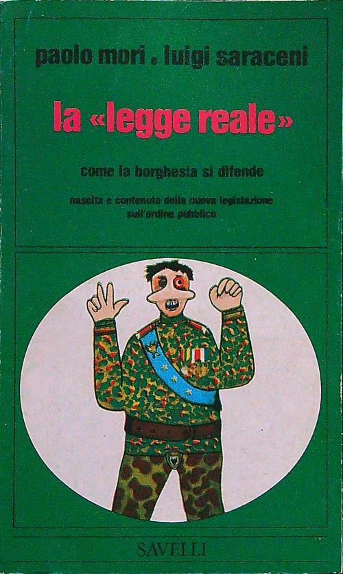 La 'legge realè' - Mori - copertina