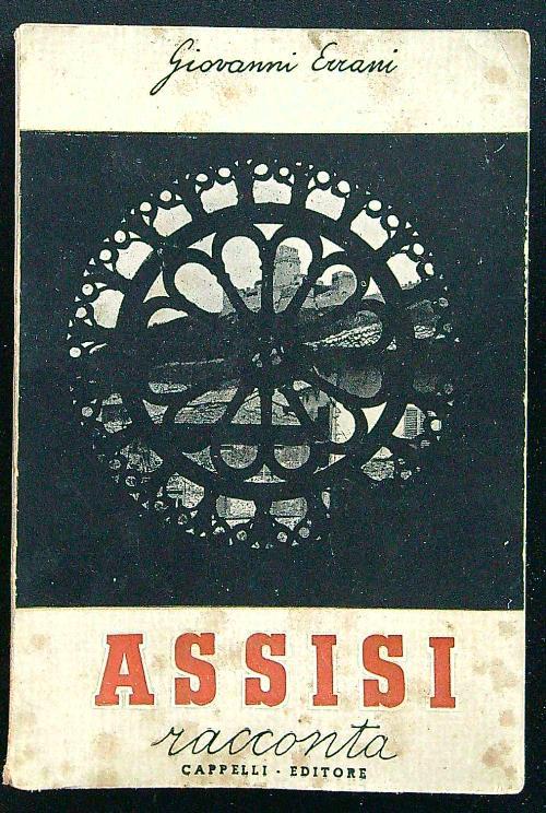 Assisi racconta - Giovanni Errani - copertina