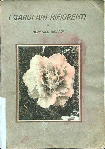 I garofani rifiorenti - Domenico Aicardi - copertina