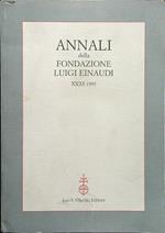 Annali della fondazione Luigi Einaudi Volume XXXI - 1997