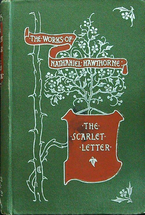 The scarlet letter - Nathaniel Hawthorne - copertina