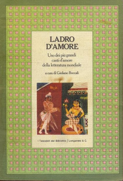 Ladro d'amore - Giuliano Boccali - copertina