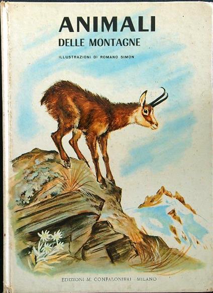 Animali delle montagne - Romano Simon - copertina