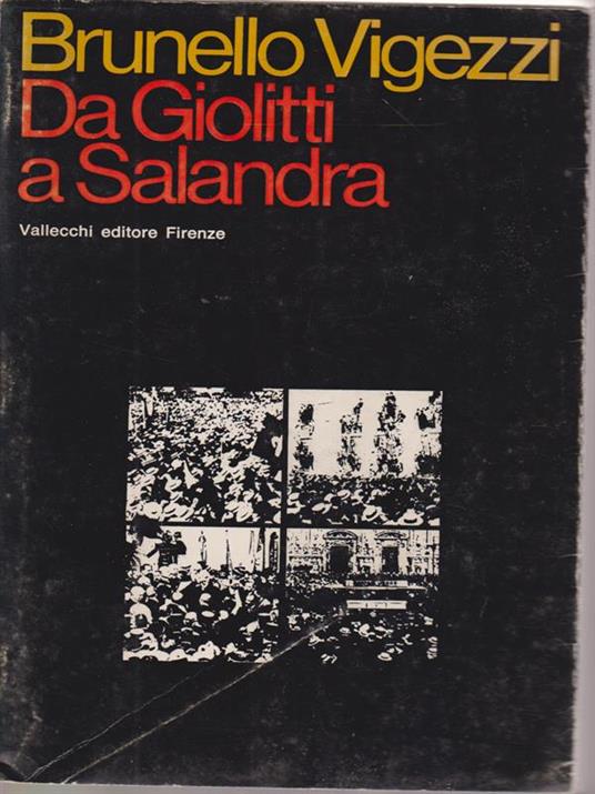 Da Giolitti a Salandra - Brunello Vigezzi - copertina