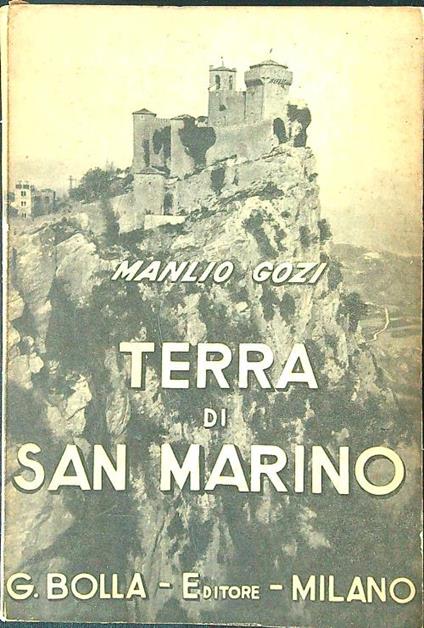 Terra di San Marino - Manlio Gozi - copertina