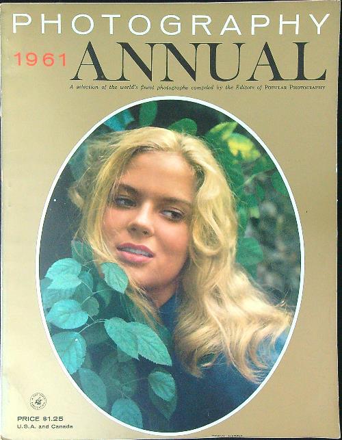 Photography annual 1961 - copertina